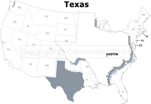 Texas Map