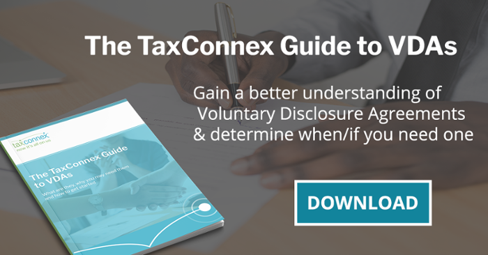 TaxConnex_Voluntary_Disclosure_Agreement
