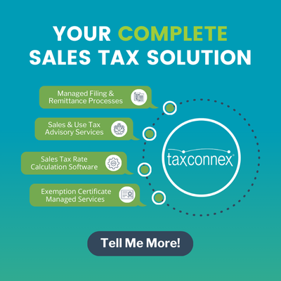 Complete Sales Tax Solution | TaxConnex