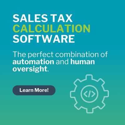 Sales Tax Calculation Software | TaxConnex