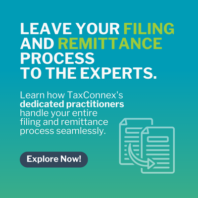 Managed Filing & Remittance Processes | TaxConnex