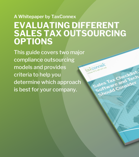 EVALUATING DIFFERENT SALES TAX OUTSOURCING OPTIONS