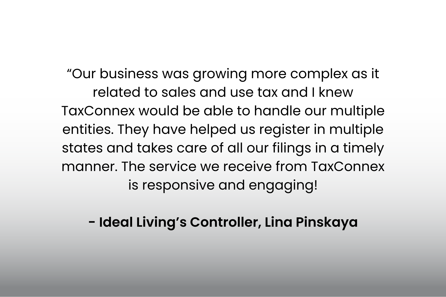 Ideal Living | TaxConnex
