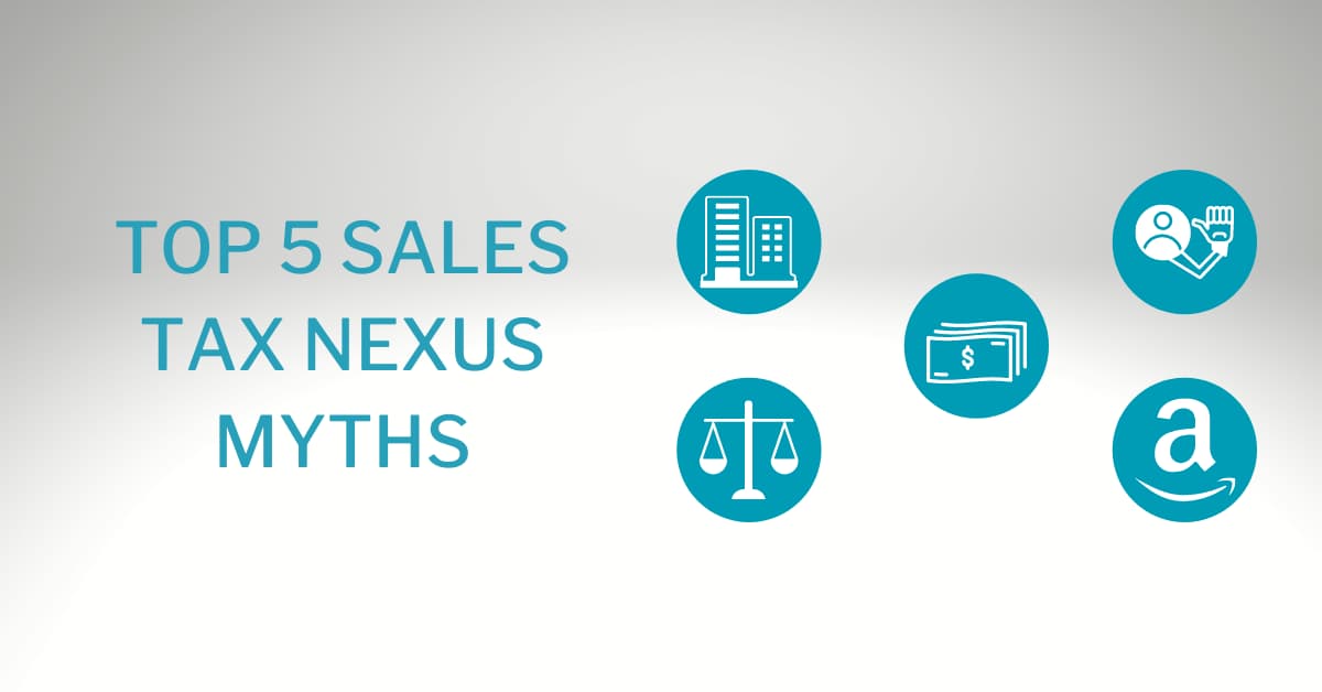 Top 5 Sales Tax Myths