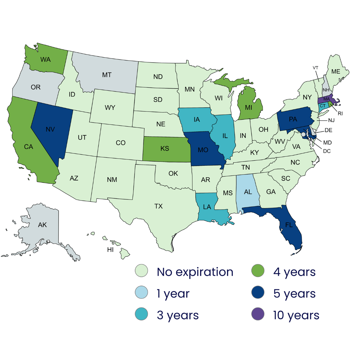Exemption Certificate Map (1)