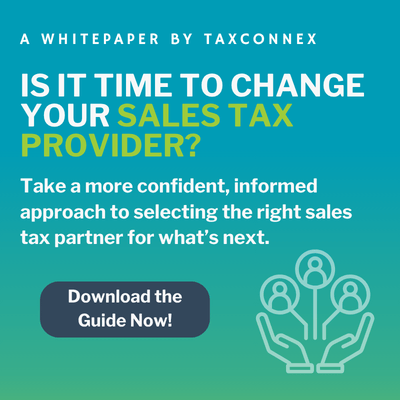 Is It Time to Change Your Sales Tax Provider website tag