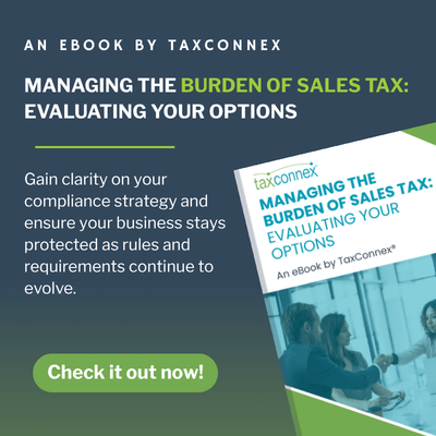 Managing the Burden of Sales Tax website tag