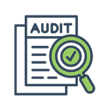 Audit notice icon