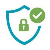 web icons client connexion - secure data