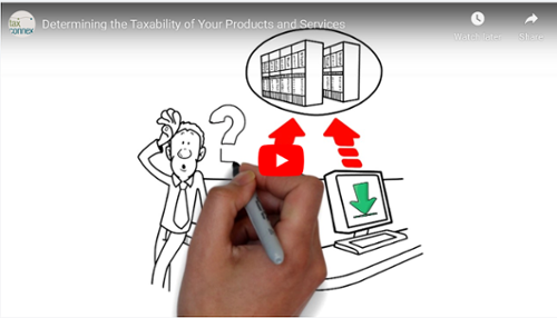 Taxability of Your Products or Services