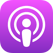 apple podcast icon