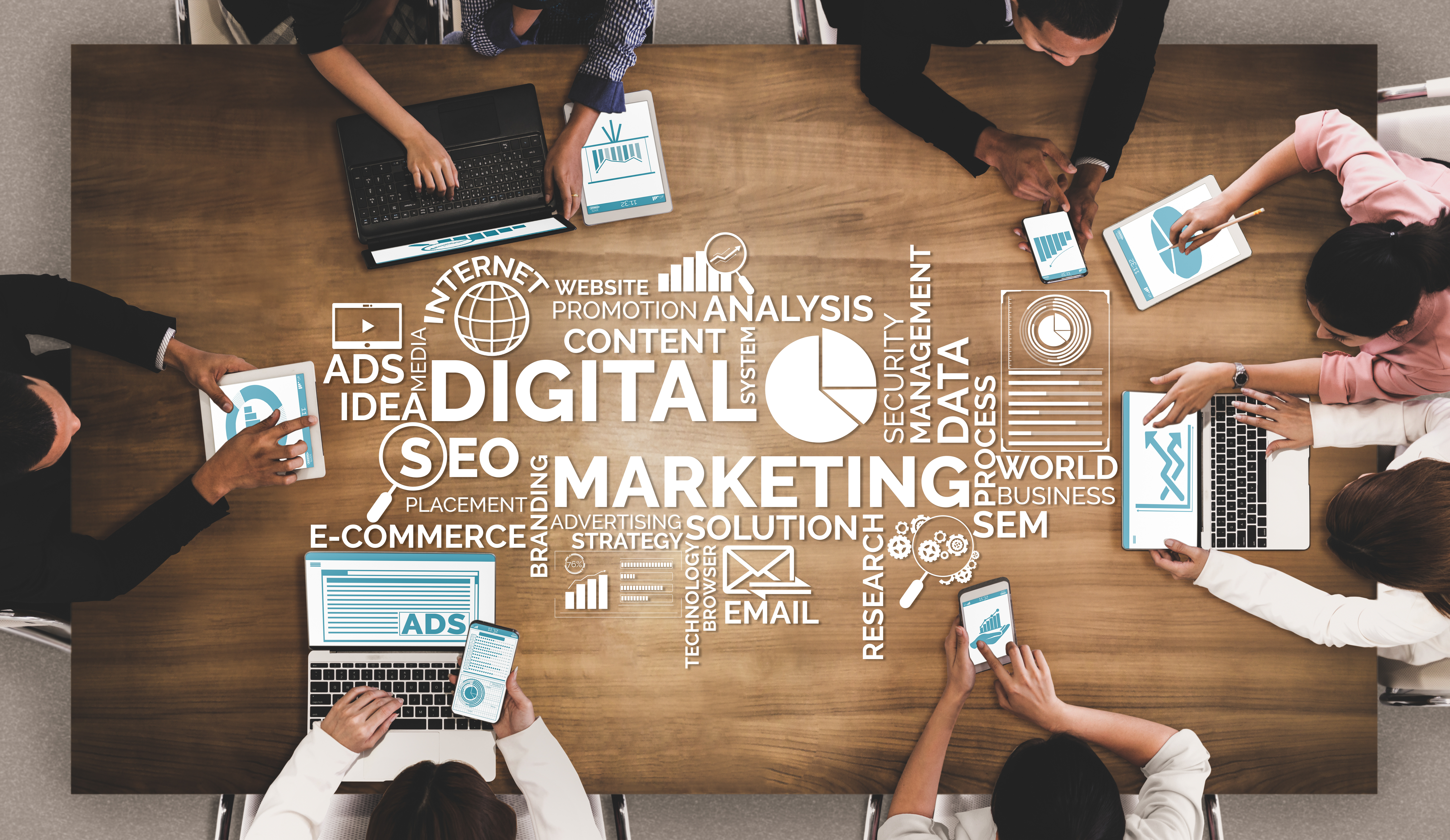 Where and how does sales tax apply to marketing and digital advertising?