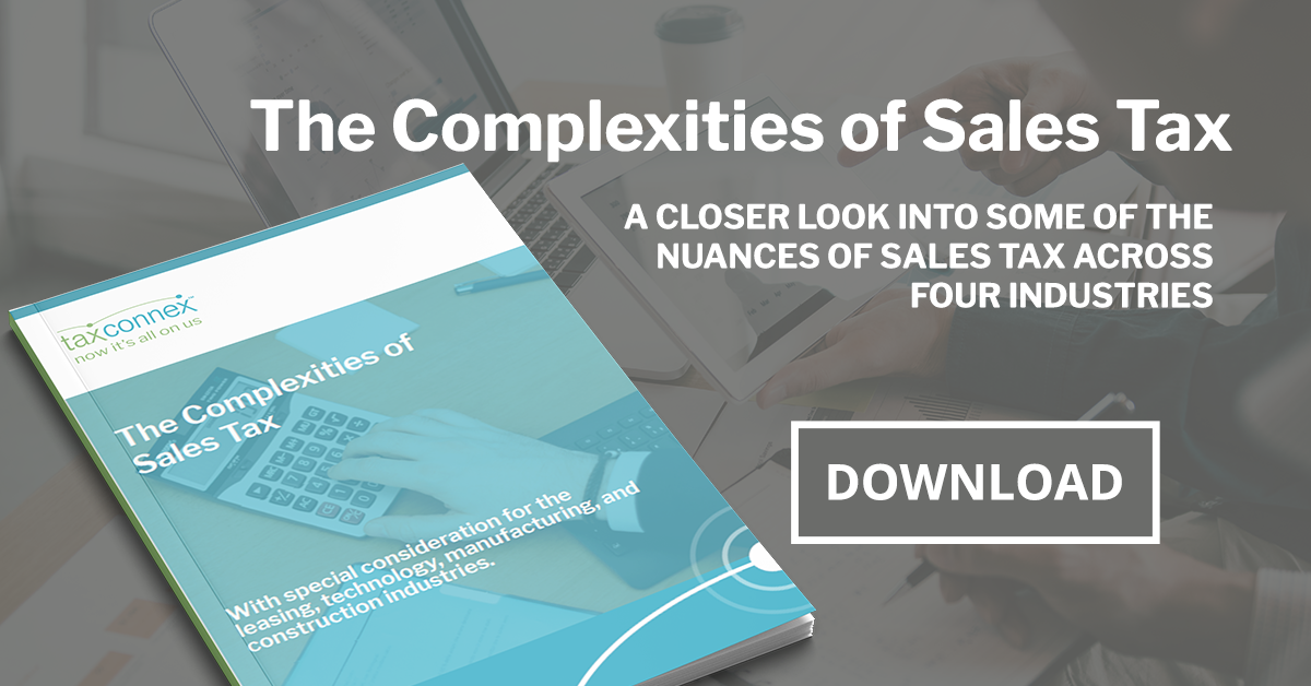 The Complexities of Sales Tax
