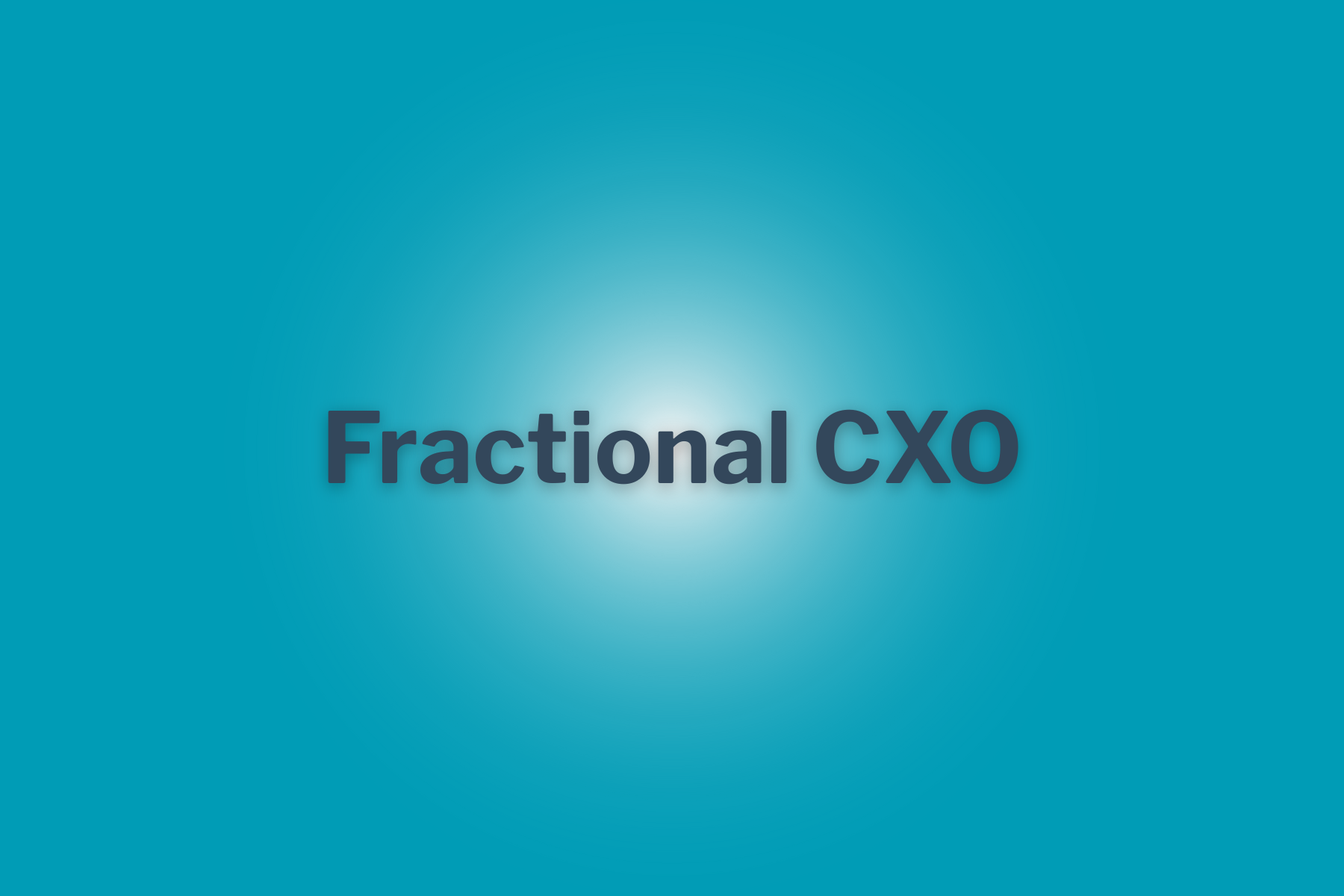 Fractional CXO