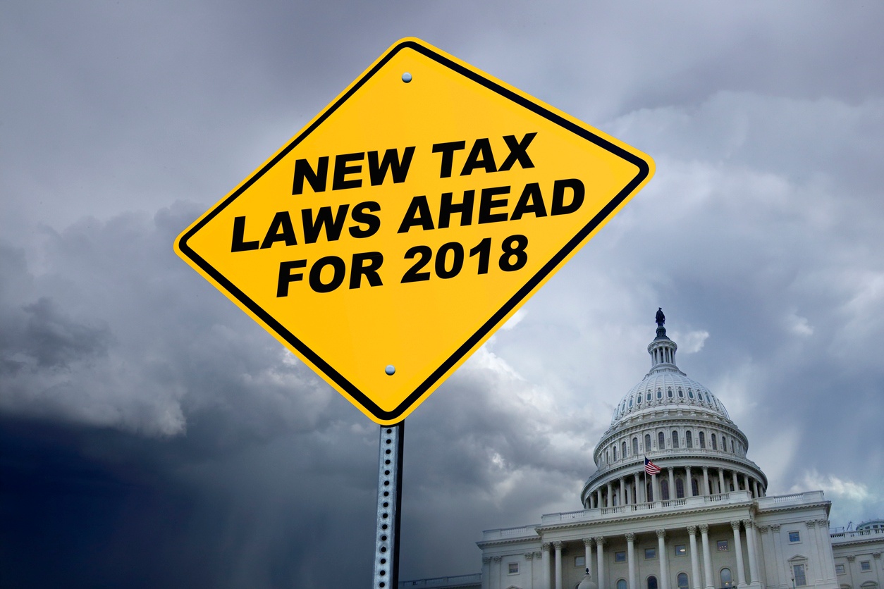 Tax law sign